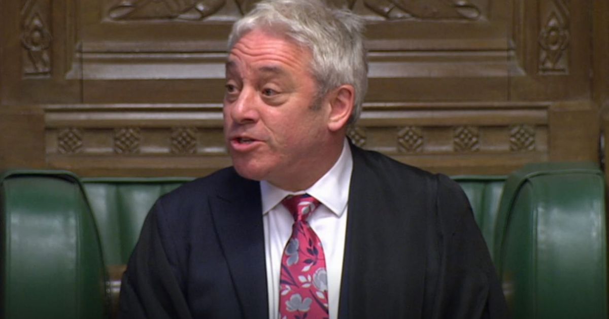 John Bercow Rules There Cannot Be Another Brexit Deal Vote By MPs ...