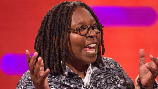 Whoopi Goldberg during the filming of the Graham Norton Show at BBC Studioworks 6 Television Centre, Wood Lane, London, to be aired on BBC One on Friday evening.