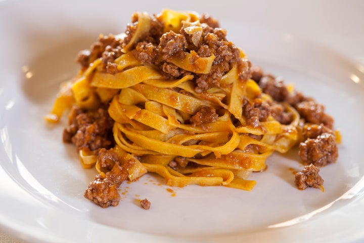 Tagliatelle a bolonhesa é o clássico da cidade de Bolonha. 