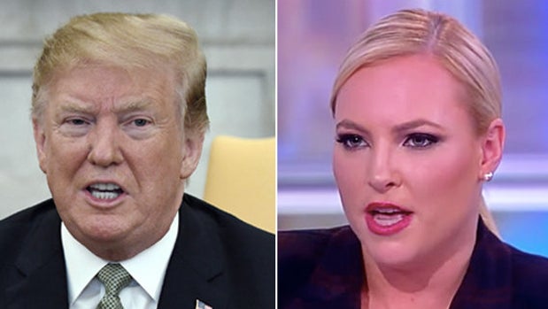 Meghan McCain responds to Trump.