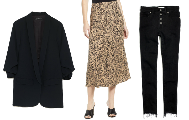 How To Wear The Skirts-Over-Pants Trend That's Everywhere Right Now ...