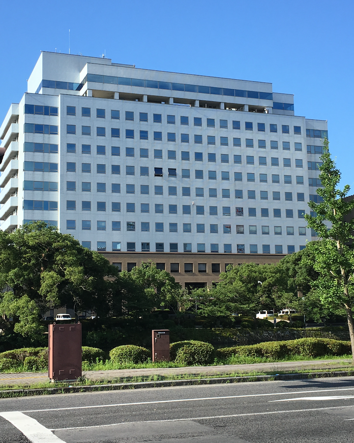 佐賀県庁(佐賀県提供)