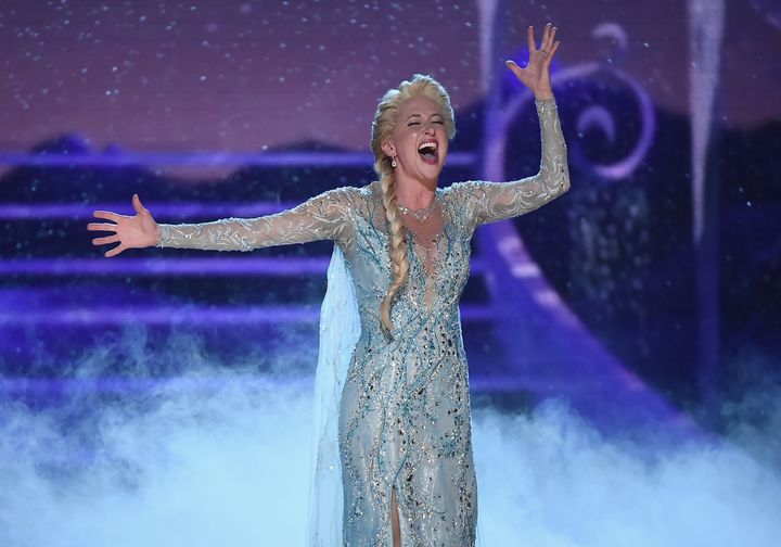 Casie Levy plays Elsa in the Broadway production