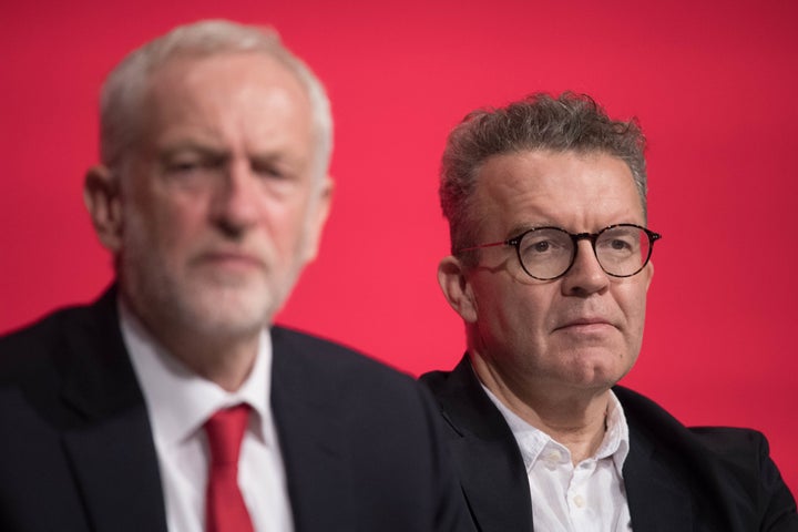 Jeremy Corbyn and Tom Watson