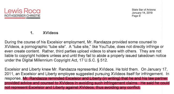 Randazza's response to the Arizona Bar. View the full document here.