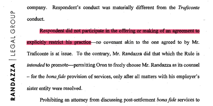 Randazza's reply to the Massachusetts Board of Bar Overseers. View the full document <a href="https://www.scribd.com/document