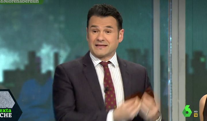 Iñaki López en laSexta Noche.