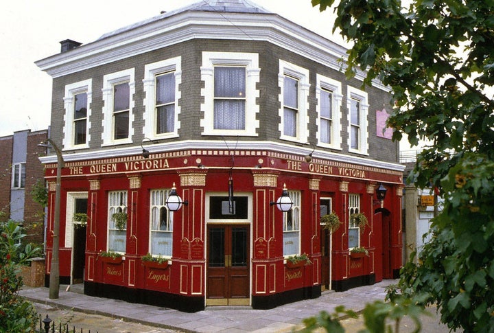 The Queen Vic pub 