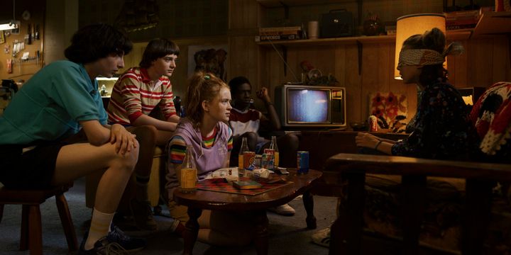 The Stranger Things gang back in action