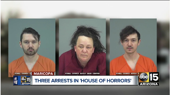 Police in Arizona arrest woman for abusing 7 adopted children