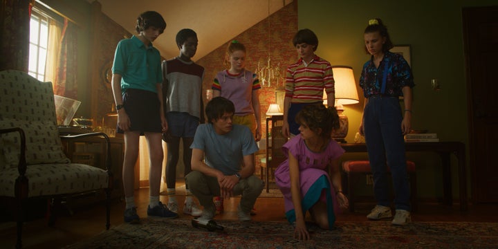 The "Stranger Things" gang in season 3.