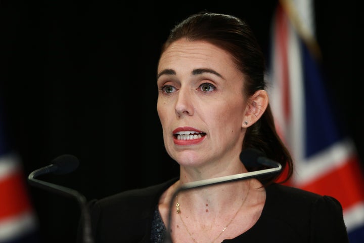 Ardern, en una rueda de prensa tras los atentados.