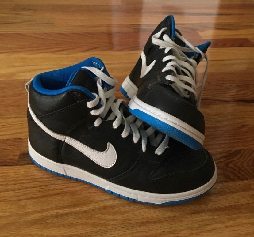 The Mic-branded Nikes employees received in 2015. 