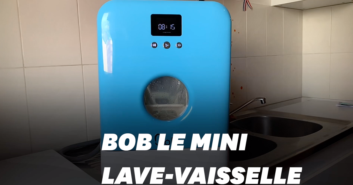 Ce minilavevaisselle made in France va vous faire jeter votre éponge