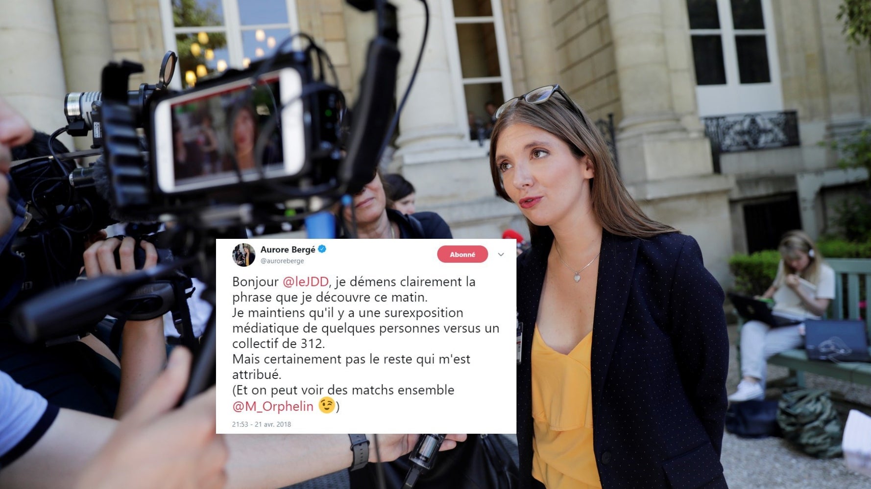 Aurore Berge Obligee De Dementir Une Citation Qui Aurait Mis Le Feu Au Groupe Lrem Le Huffpost