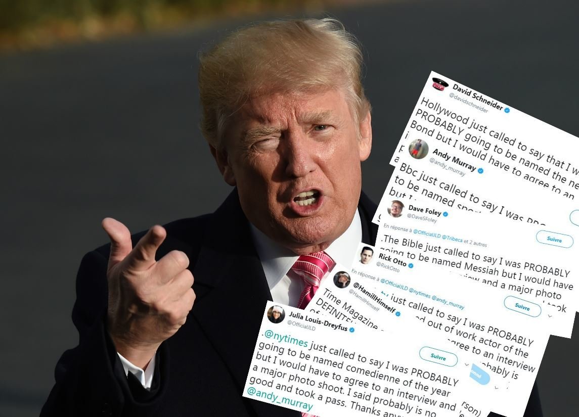 Ce Tweet De Donald Trump Sur La Une Qu'il A Refusée Au Time Vaut Le ...