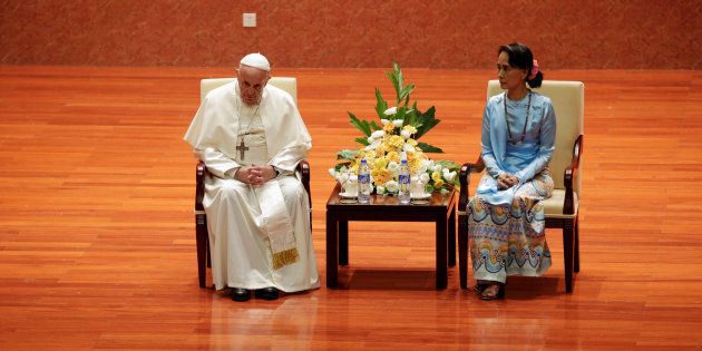 En Birmanie, le pape François évite de prononcer le