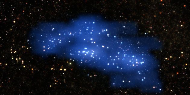 Le superamas Hypérion, découvert dans le ciel à quelque 12 milliards d'années-lumière de la