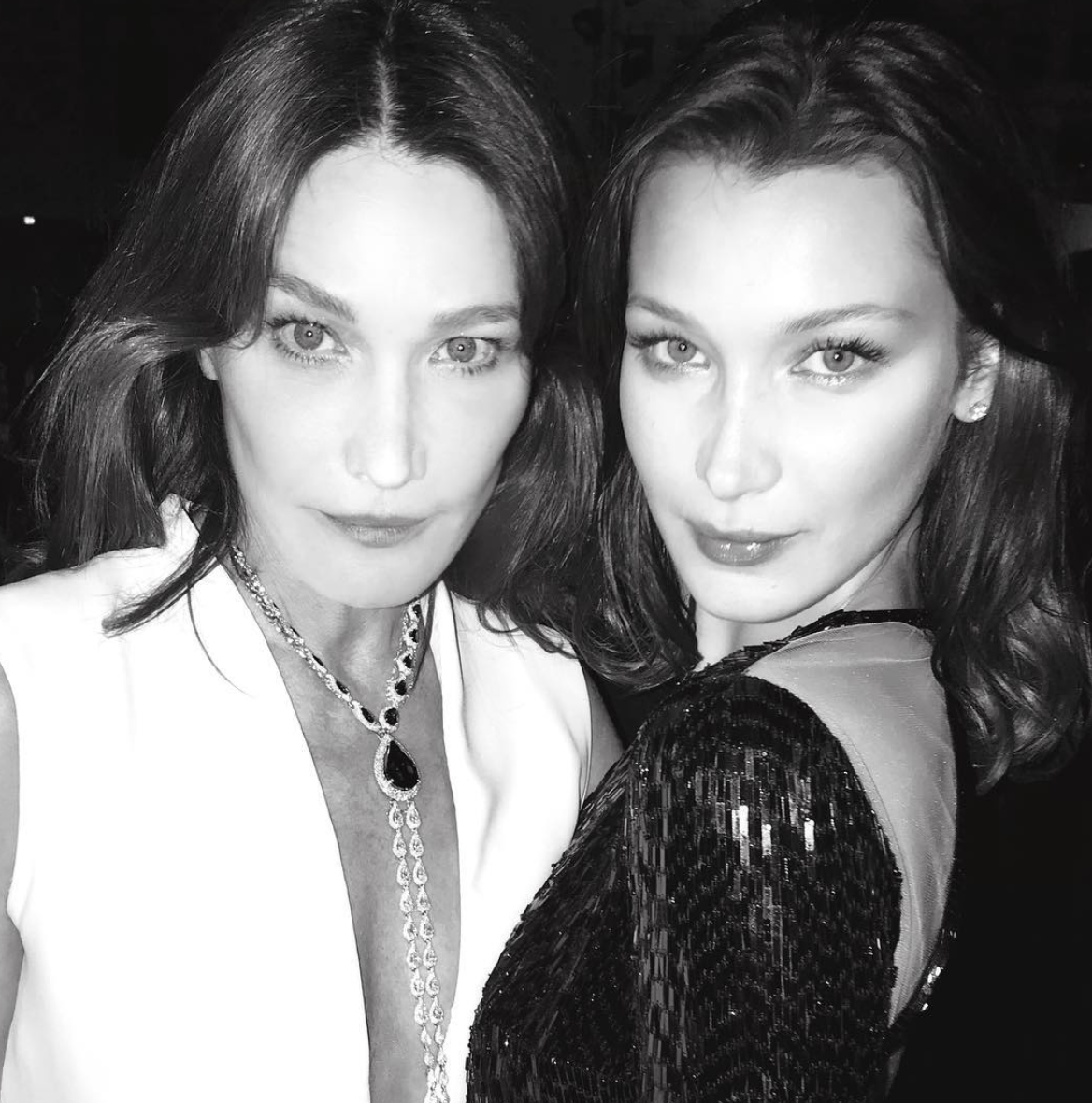 carla bruni bella hadid carla bruni bella hadid