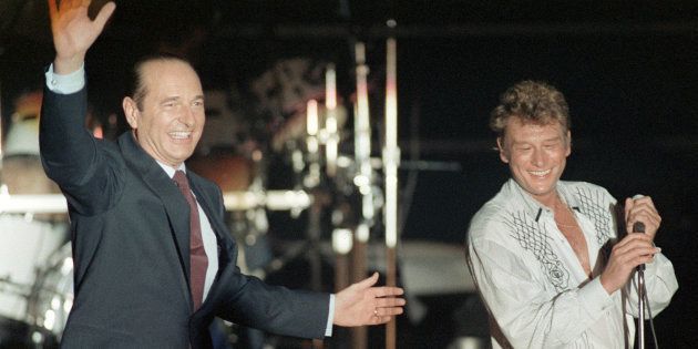 En mars 1988, à un mois du premier tour de la présidentielle, Johnny Hallyday est la star d'un meeting...