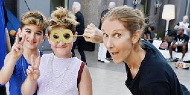 Celine Dion Souhaite Un Joyeux Anniversaire A Ses Jumeaux Le Huffpost