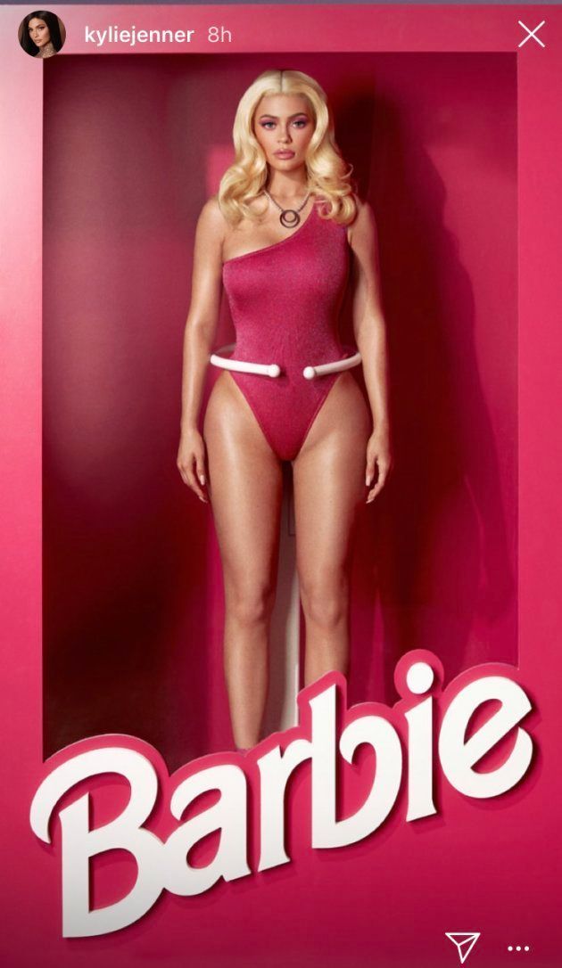 Kylie Jenner en poupée Barbie.
