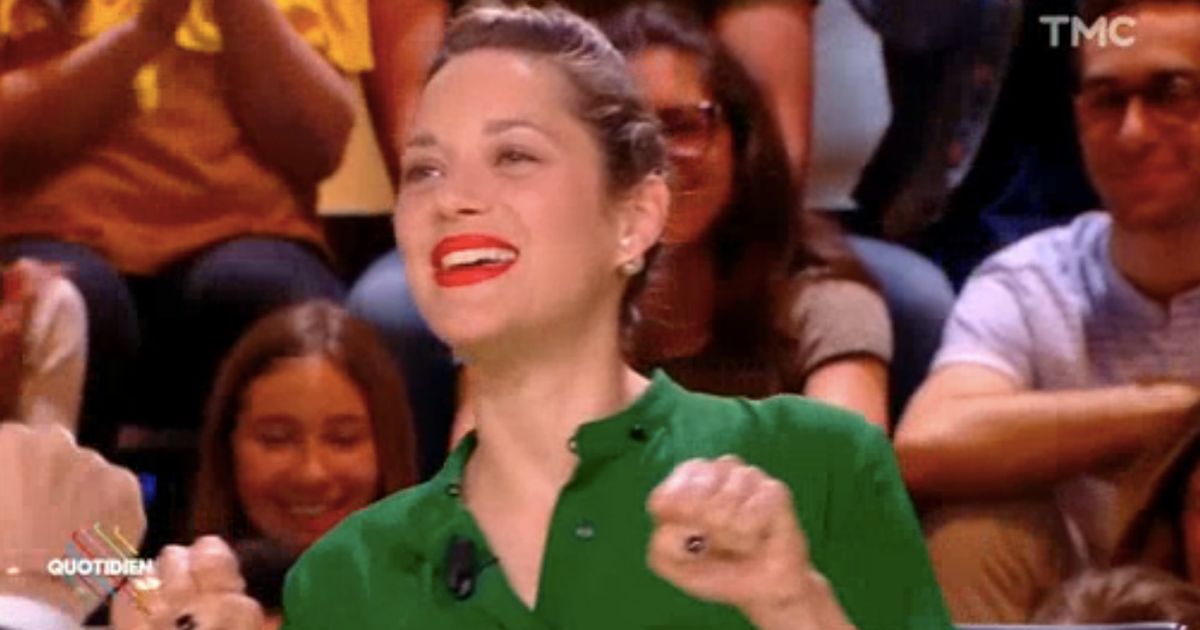 Quotidien Marion Cotillard Embarrasse Par Ayline AksoyEtaix A D