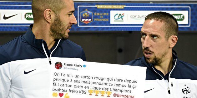 Après la victoire du Real, Ribéry félicite Benzema et critique sa non-sélection en équipe de