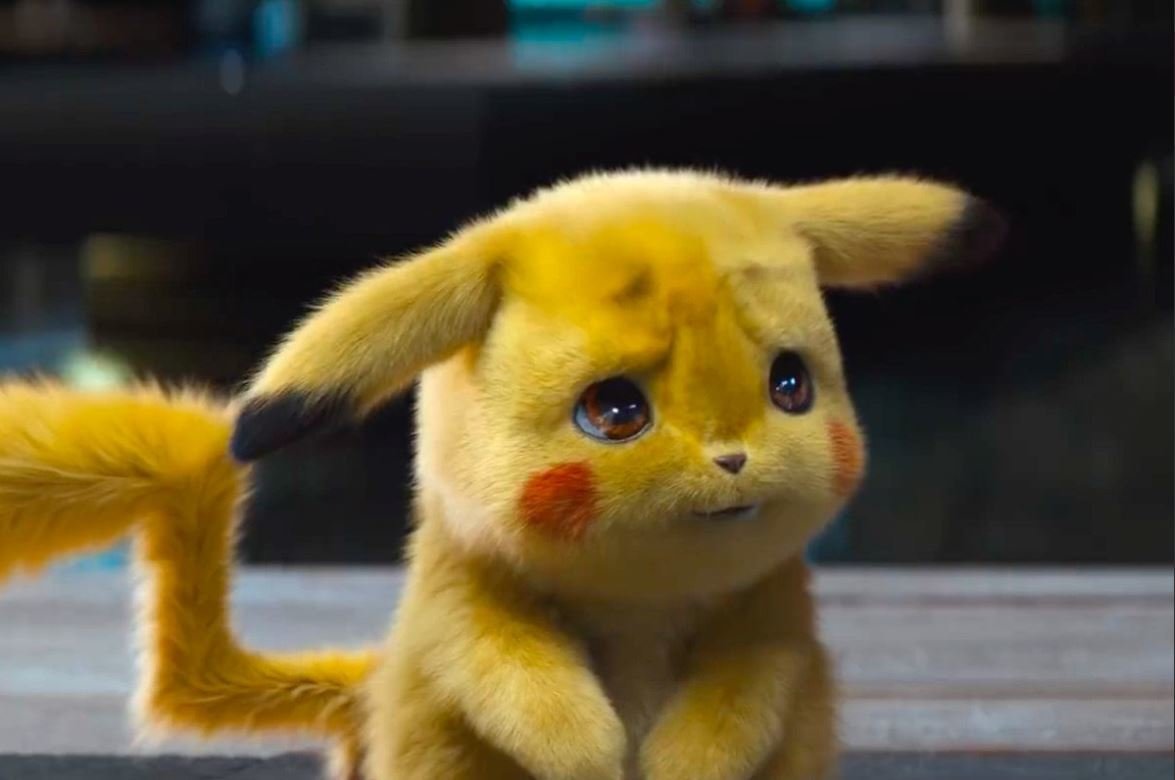 peluche pikachu géante