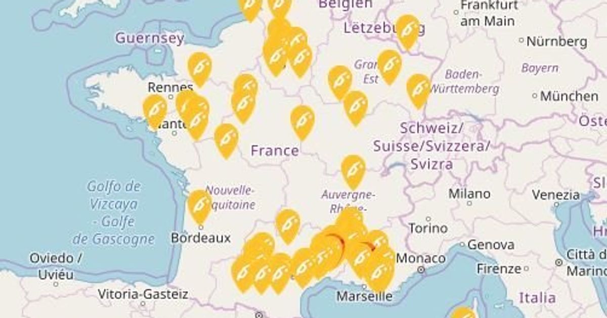 Gilets Jaunes La Carte Des Premières Pénuries Dessence