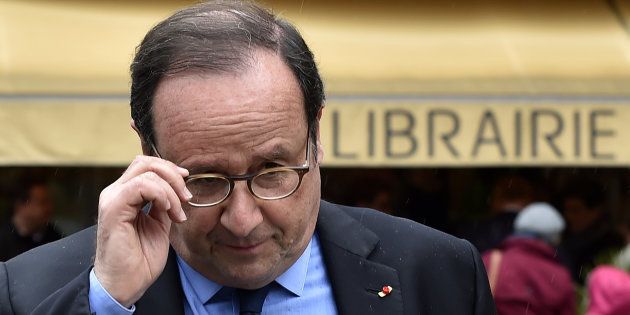 François Hollande à Tulle le 14 avril