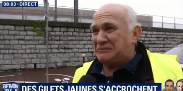 Ce Retraité Gilet Jaune Fond En Larmes En Direct Le