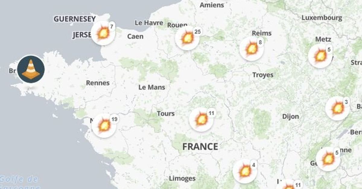 Gilets Jaunes La Carte Des Manifestations Ce Samedi 24