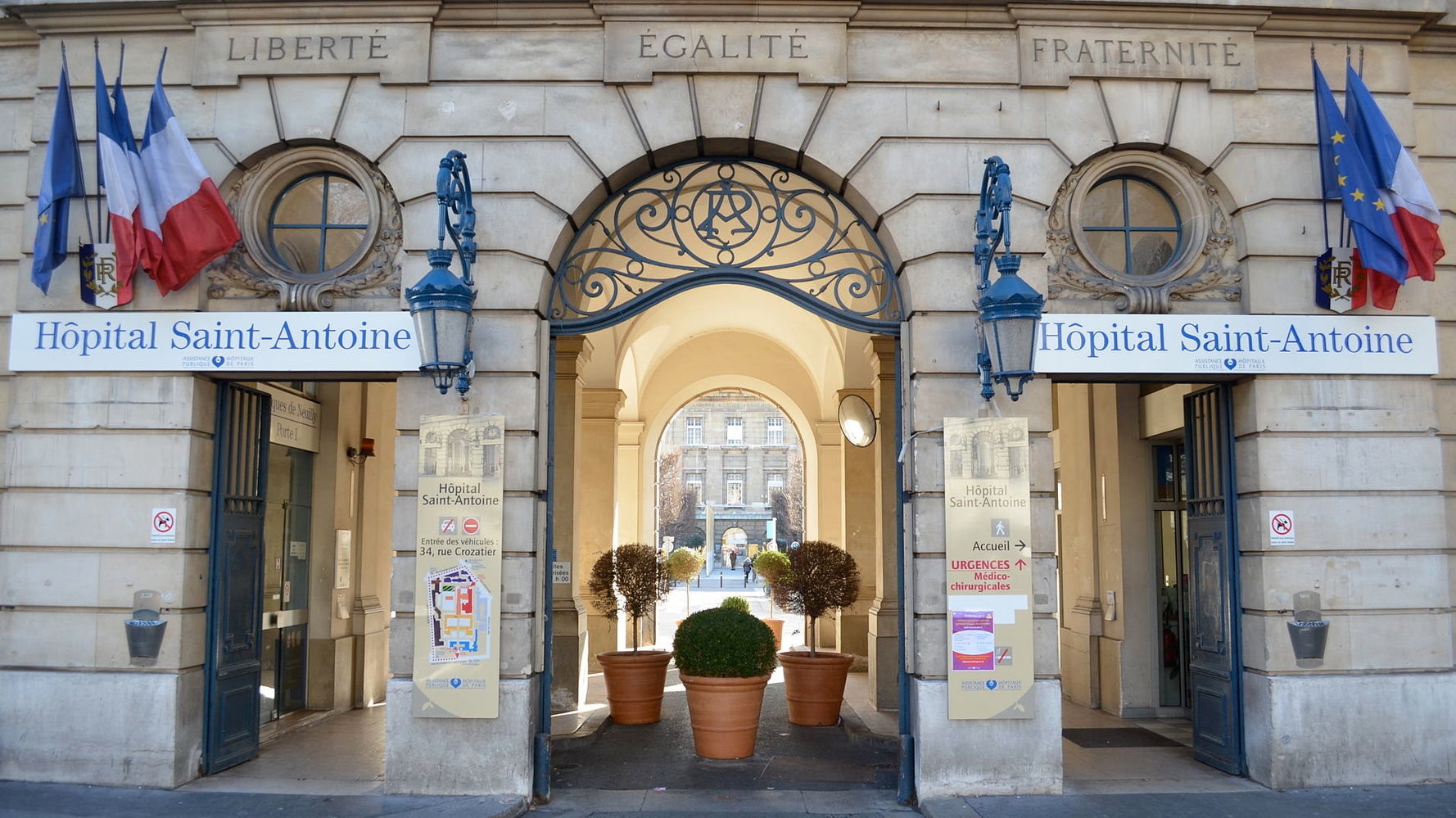 À l'hôpital SaintAntoine à Paris, une étude offrant 50 euros pour un