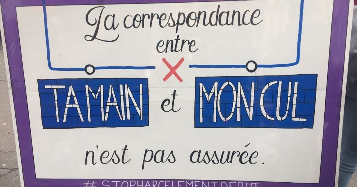 à La Marche Contre Les Violences Sexuelles Et Sexistes Ces