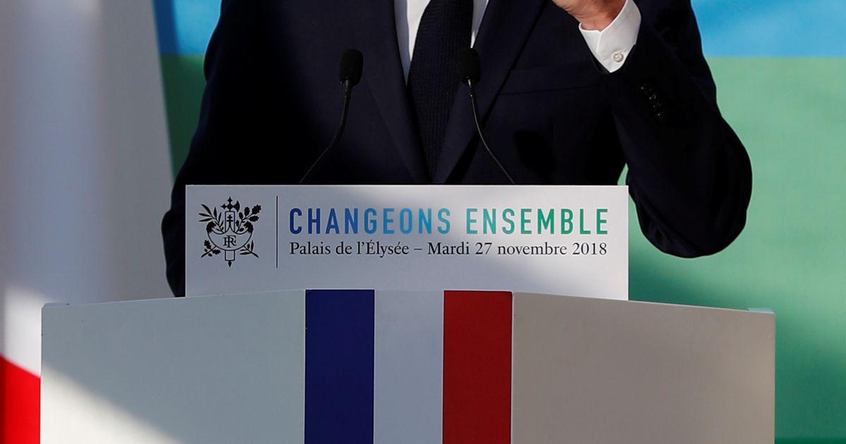 Revivez Le Discours Demmanuel Macron En Réponse Aux Gilets