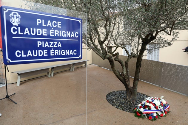 La place Claude Érignac a été inaugurée en 2018, à Ajaccio.