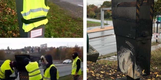 Gilets Jaunes Des Radars Vandalisés Par Centaines Le