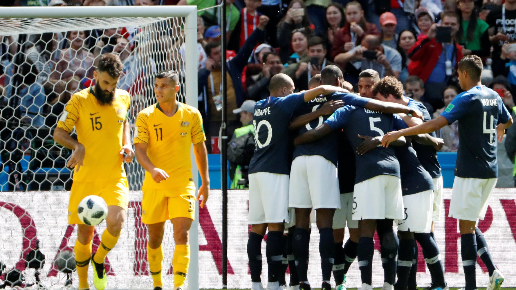 pic France Australie 2018 Compo revivez france australie a la coupe du