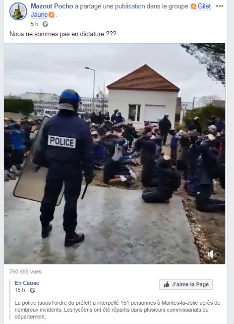 Mantes La Jolie Ce Que Les Gilets Jaunes Disent De La Vidéo