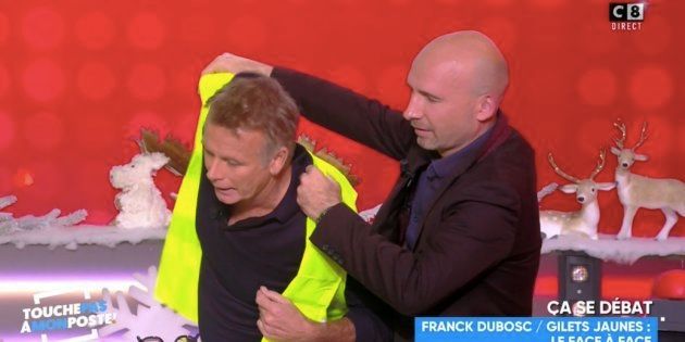 à Tpmp Franck Dubosc Enfile Un Gilet Jaune Le Huffington Post