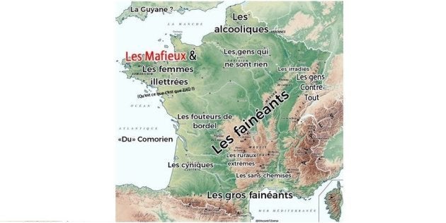 La Mafia De La France La Carte Partagee Sur Les Reseaux Sociaux Apres La Blague De Macron Sur Les Bretons Le Huffpost La Mafia De La France La Carte Partagee Sur Les Reseaux Sociaux Apres La Blague De Macron Sur Les Bretons Le Huffpost