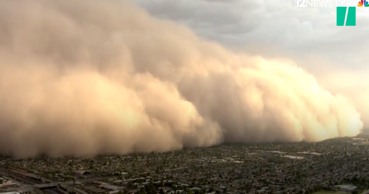Une tempête de sable impressionnante a englouti l'Arizona Le HuffPost