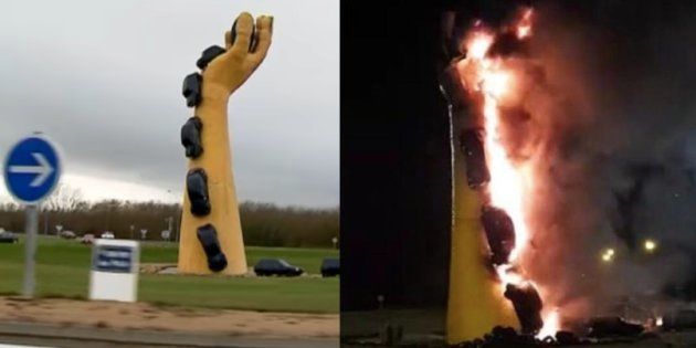 Une Sculpture Devenue Symbole Des Gilets Jaunes Sembrase à