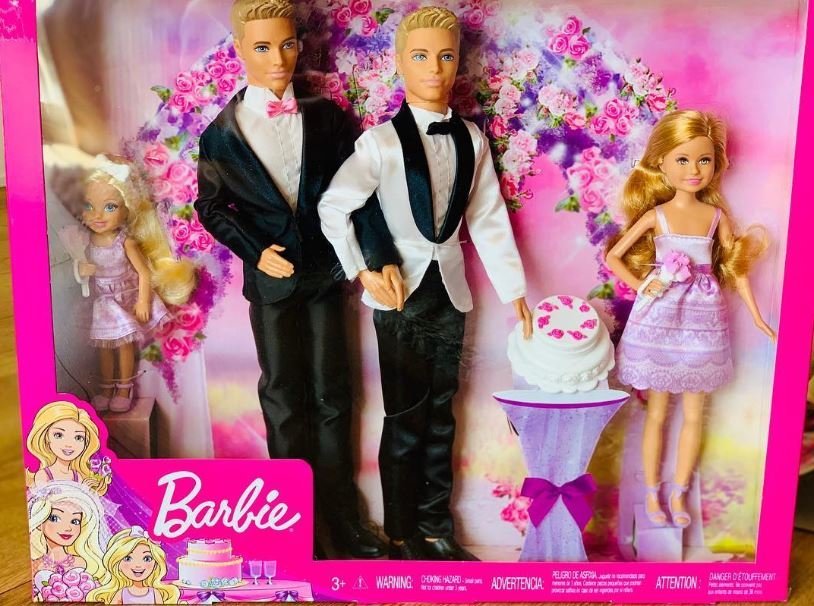 barbie mariage famille