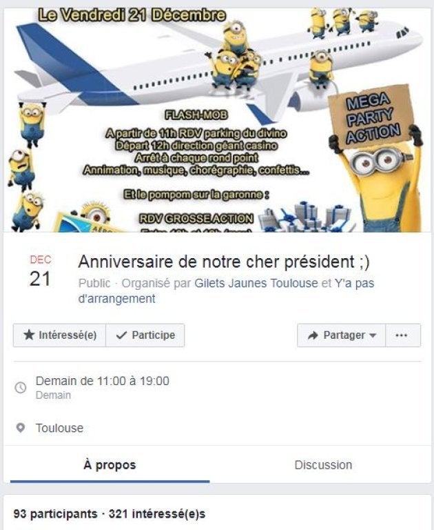 Ces Gilets Jaunes Veulent Feter L Anniversaire De Macron A Leur Facon Le Huffpost Ces Gilets Jaunes Veulent Feter L Anniversaire De Macron A Leur Facon Le Huffpost