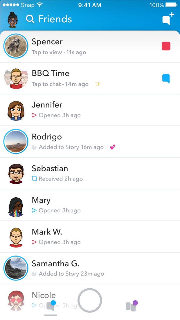 La Dernière Mise à Jour De Snapchat Débarque Sur Les écrans Et Fâche