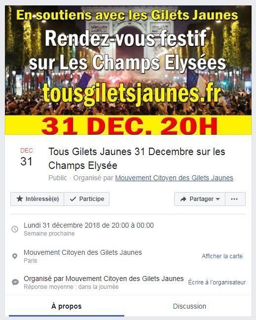 Malgré Les Gilets Jaunes Les Festivités Du Nouvel An Sont