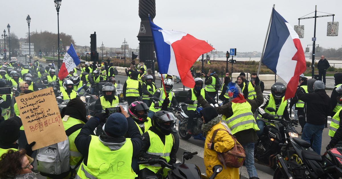 Lacte Vii Des Gilets Jaunes Marqué Par Une Faible