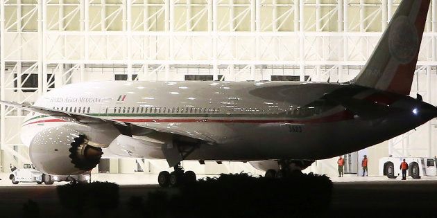 Le Boeing Dreamliner 787 acheté par l'ancien président mexicain Enrique Peña Nieto en